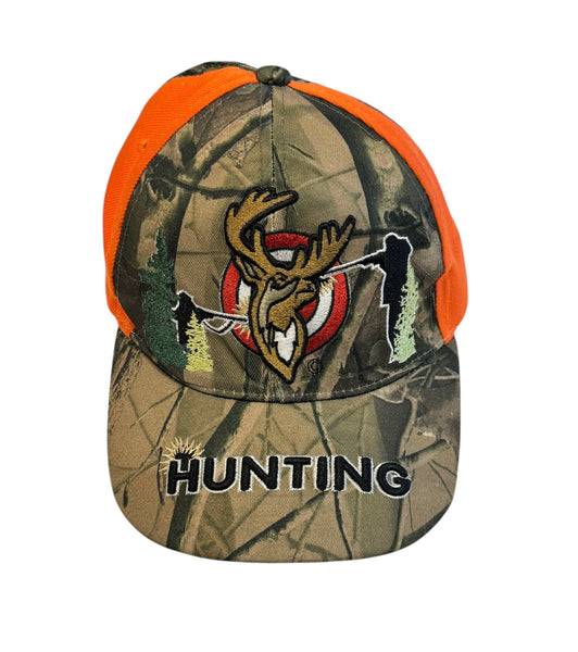 Vintage Cap -  Real Tree - Orange - Deer Hunting
