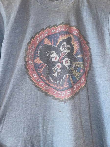 Vintage 80s KISS Bootleg T-shirt (XS/S)