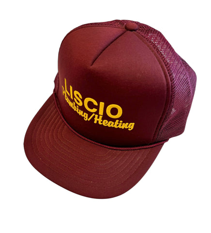 Vintage LISCIO Plumbing Trucker Hat