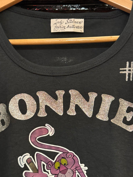 Vintage Pink Panther ‘Bonnie’ Ringer T-shirt (XS/S)