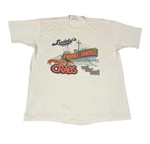Luddys Crab Vintage T-shirt (L)