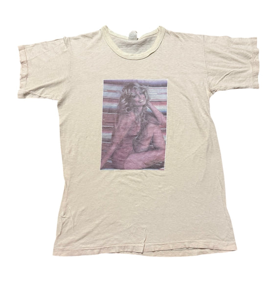 Vintage Farrah Fawcett - Cream/Yellow T-shirt (M/L)