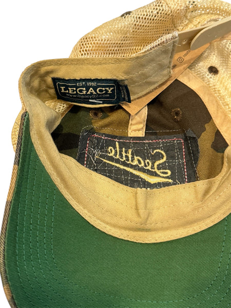 Vintage Cap -  Camo - Seattle Washington