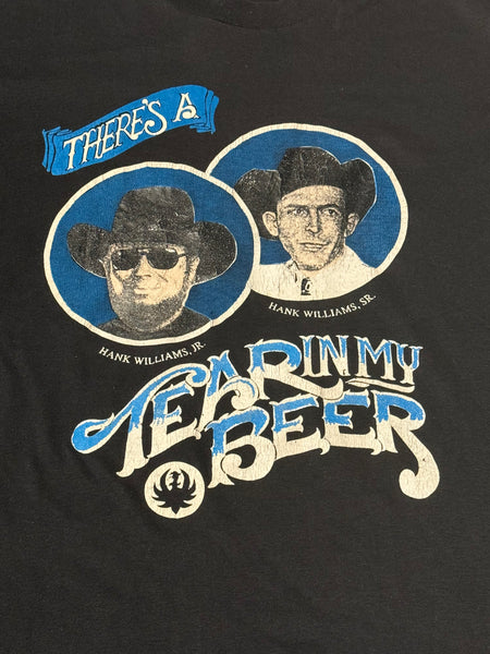 Vintage ‘There’s a Tear In My Beer’ Hank Williams T-shirt (XL)