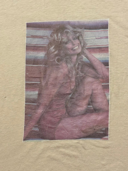 Vintage Farrah Fawcett - Cream/Yellow T-shirt (M/L)