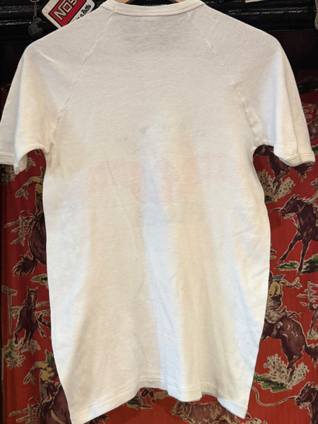 Vintage Eagle 1080.AM Ringer T-shirt (S/M)