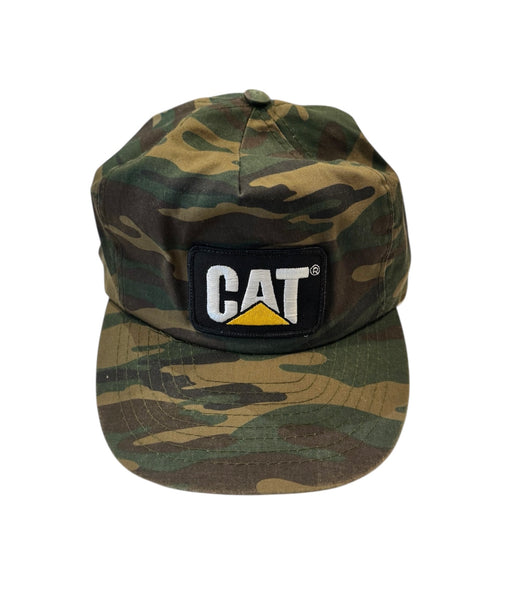 Vintage CAT Camo Trucker Hat
