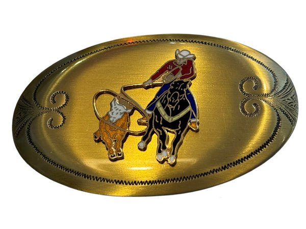 Rockmount Gold Belt Buckle