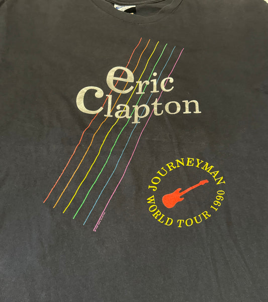 Vintage 90s Eric Clapton Tour T-shirt (L-XL)