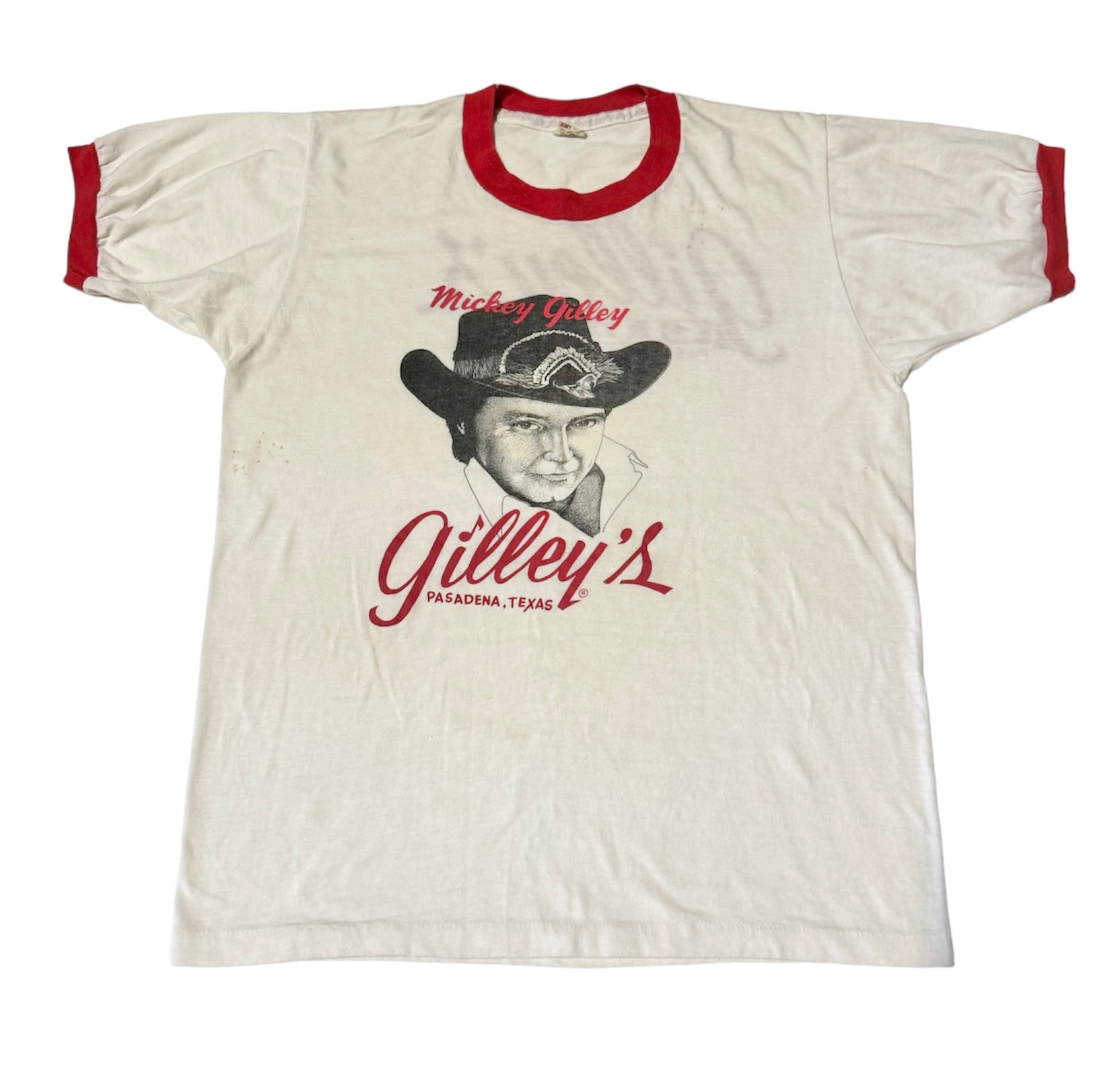 Mickey Gilley Vintage Ringer T-shirt (M-L)