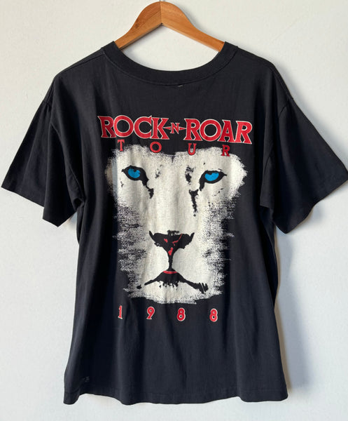 White Lion 1988 Rock and Roar Tour Vintage T-shirt (L-XL)