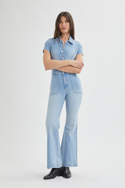 Rolla's Eastcoast Flare Jumpsuit - Sunshine