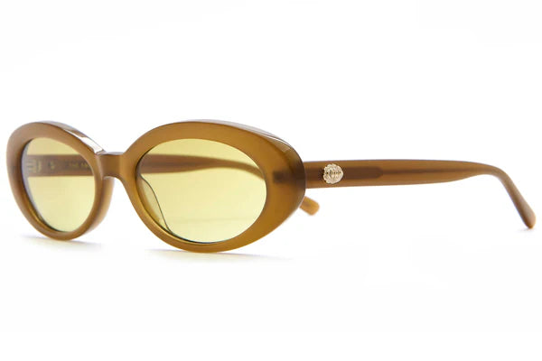 Crap Eyewear - The Sweet Leaf - Mustard Seed Bio / Kelp Gradient