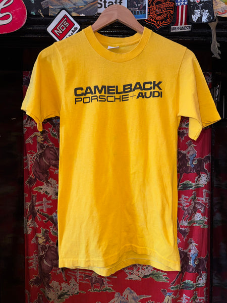 Vintage Camel Porsche Audi T-shirt (S)