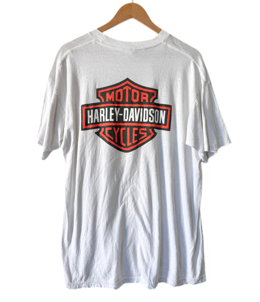 Harley Davidson White Vintage T-shirt (L)
