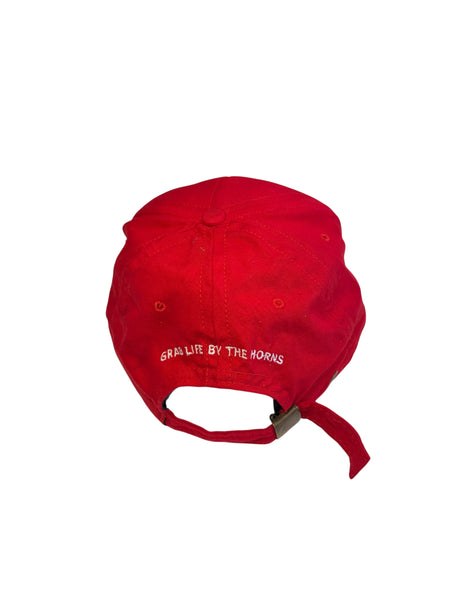 Vintage Red Dodge Motorsports Cap