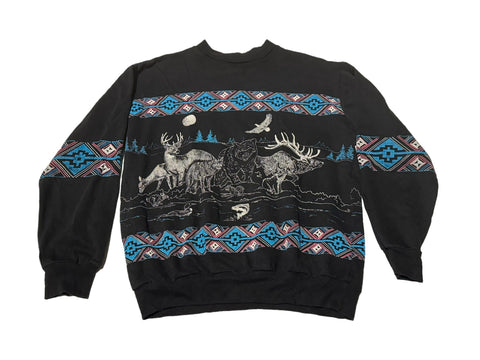 Vintage Black Wilderness Sweatshirt (M)