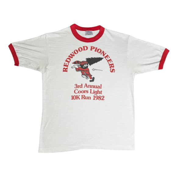 Vintage Coors Redwood Pioneers Ringer T-shirt (M)
