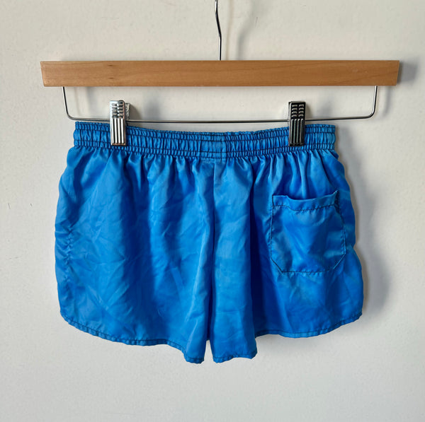 Vintage Blue Racerbok Shorts (XS-S)