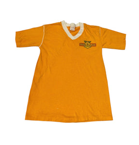 Vintage Awana Clubs Yellow Sports V T-shirt (XS)