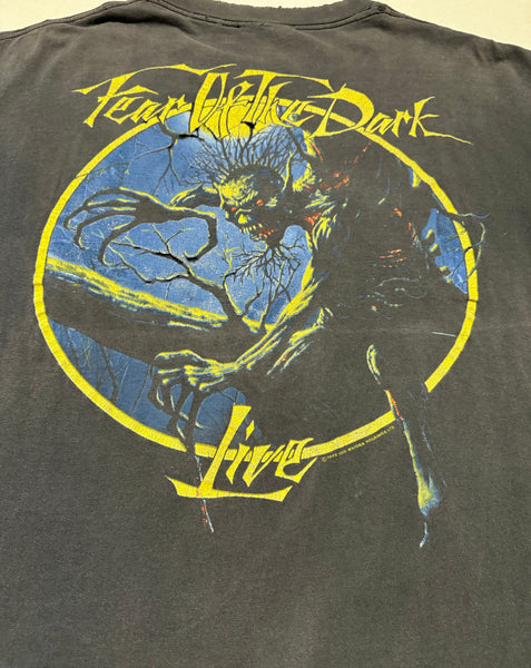 Vintage Iron Maiden - Fear of The Dark Tour T-shirt (M-L)