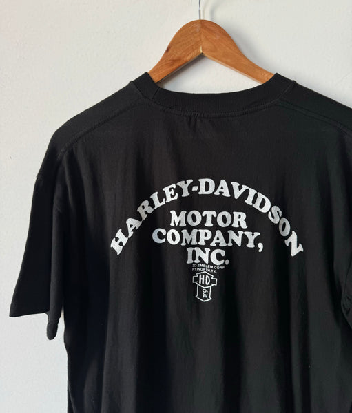 Harley Davidson Righteous Eagle Vintage T-shirt (L)