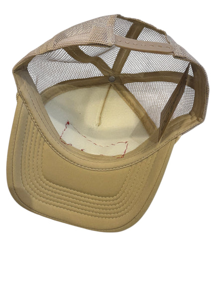 Beige Budweiser Trucker Hat