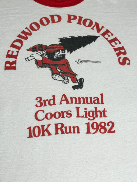 Vintage Coors Redwood Pioneers Ringer T-shirt (M)