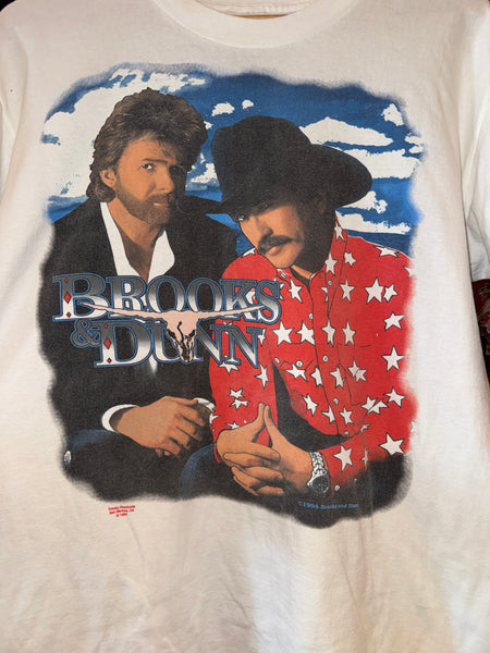 Vintage 1994 Brooks & Dunn T-shirt (L/XL)