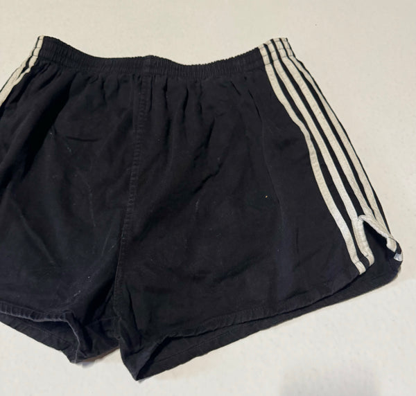 Vintage Black Sports Shorts (S-M)