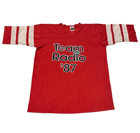 Vintage Team Radio ‘87 Ringer T-shirt (M)