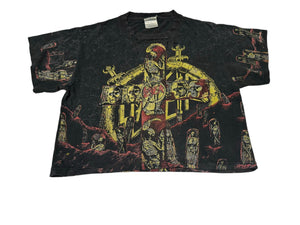 Vintage Slayer 1991 Cropped T-Shirt (L)