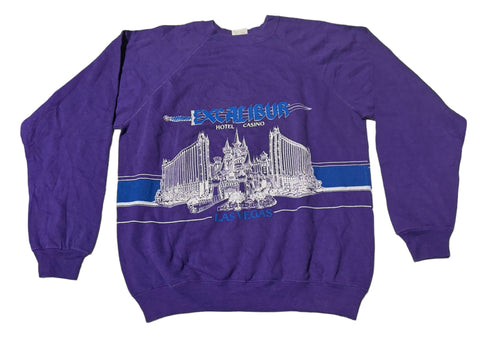 Vintage Vegas Excalibur Casino Sweatshirt (XL)