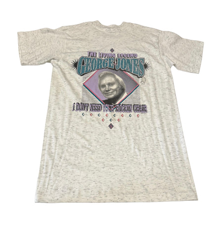 Vintage George Jones ‘I Don’t Need Your Rockin Chair’ T-shirt (M)