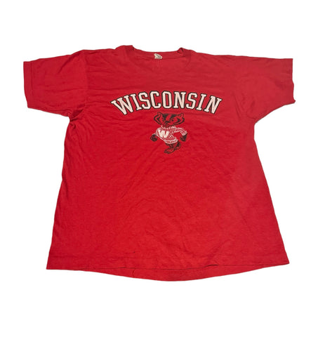 Vintage 80s Wisconsin T-shirt (L)