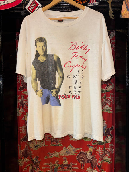 Vintage Billy Ray Cyrus Tour 1993 T-shirt (xL)
