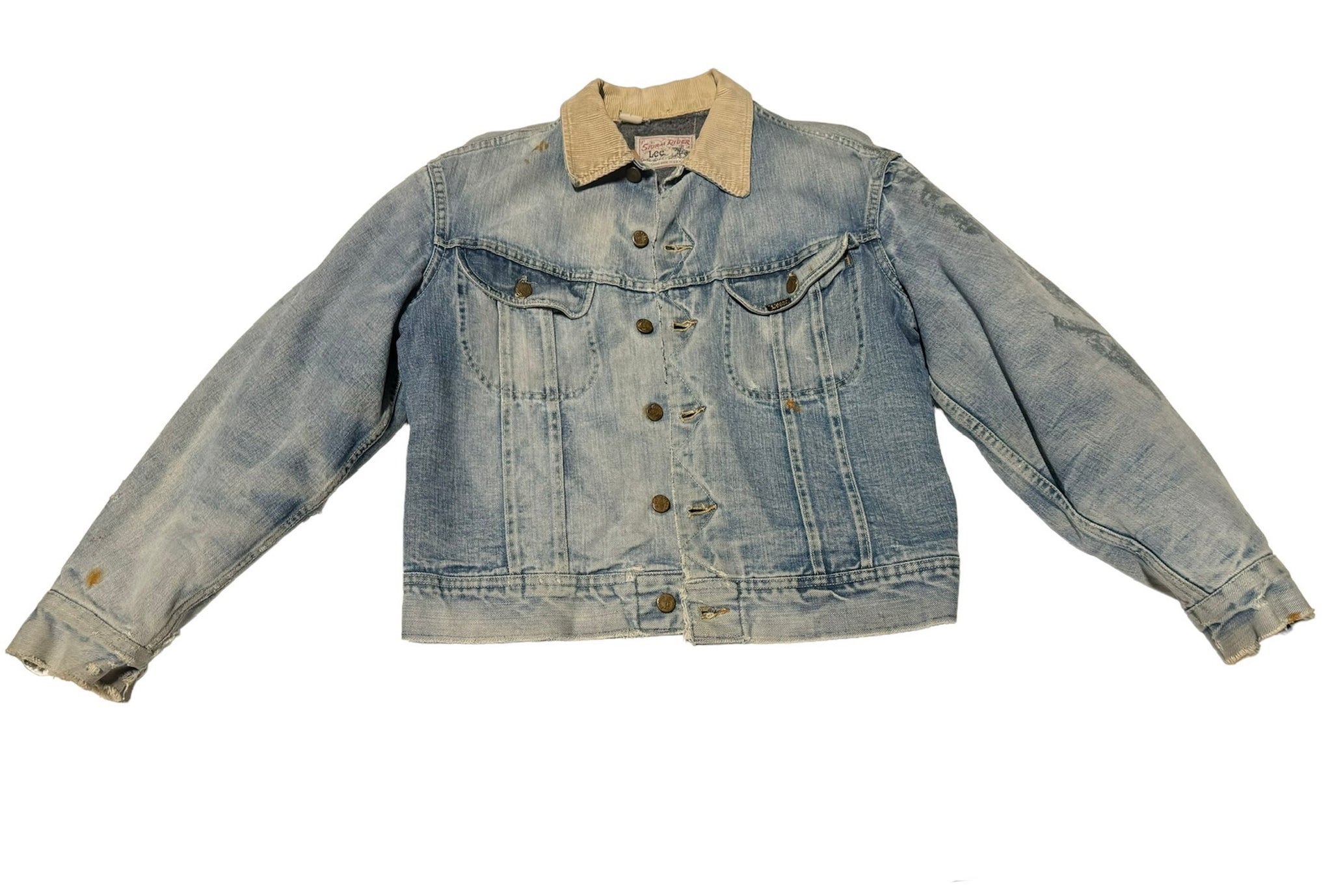 Vintage Lee Storm Rider Denim Jacket (S/M)