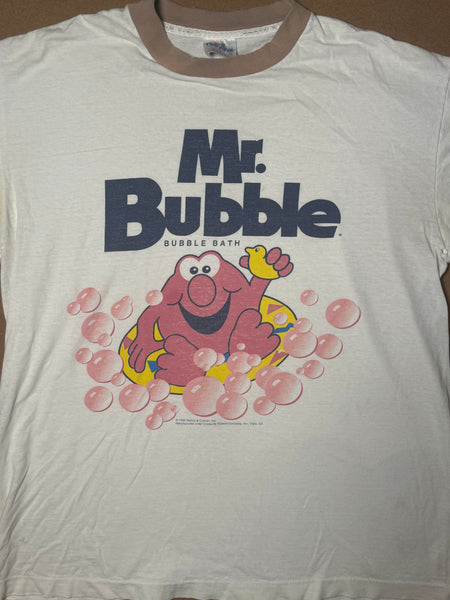 Vintage Mr. Bubble Bath Ringer T-shirt (L)