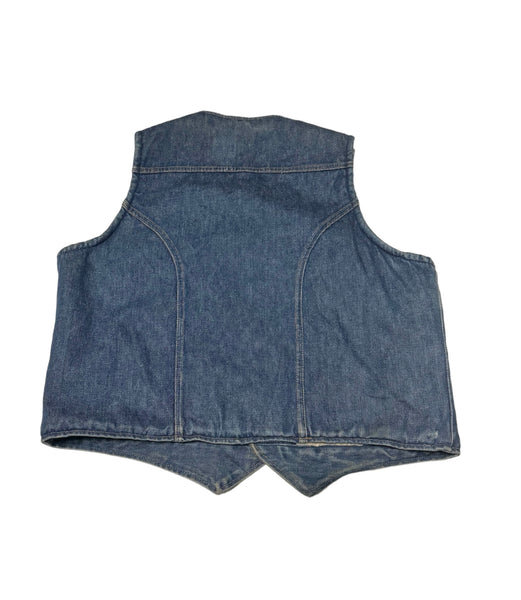 Vintage Wrangler Denim Vest - Sherpa (L)