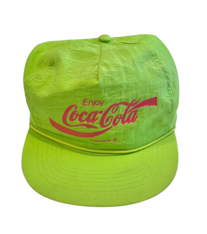 Vintage Neon Coca Cola Hat