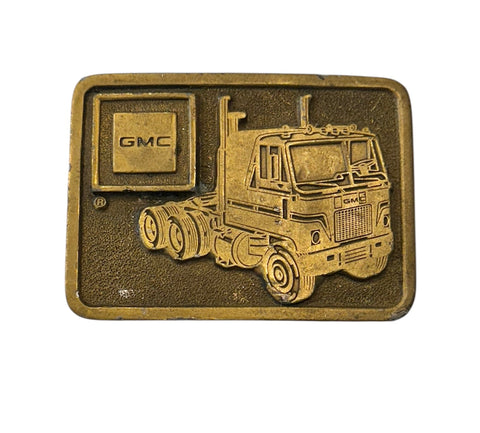 Vintage Belt Buckle - GMC Truck