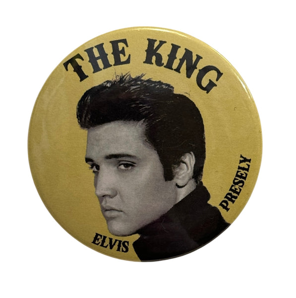 The King Elvis - Large Badge - 6.5cm