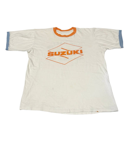 Vintage 70s Suzuki Ringer T-shirt (L)