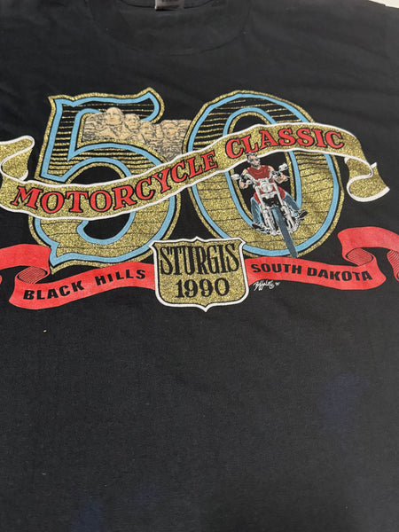 Black Gold Sturgis Vintage T-shirt (L)