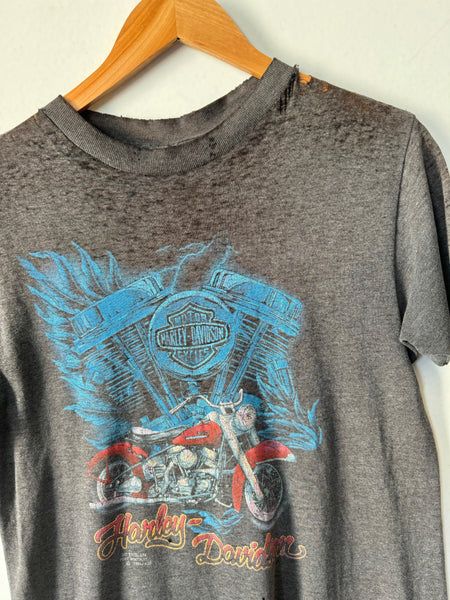 Vintage 3D Emblem Harley Davidson T-shirt (M)