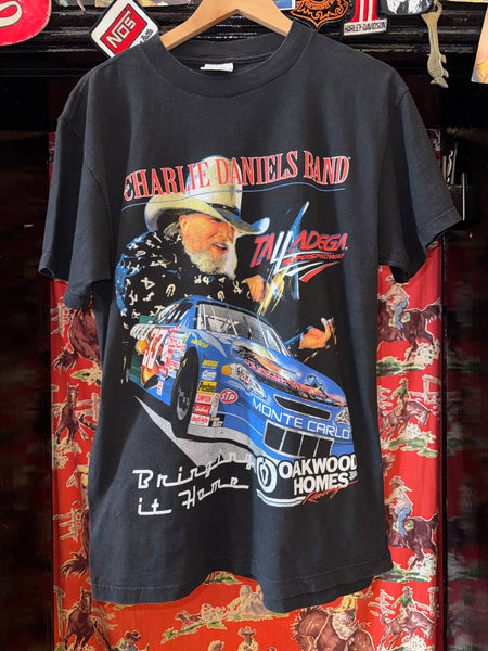 Vintage Talladega Speedway X Charlie Daniels Band T-shirt (L/ XL)