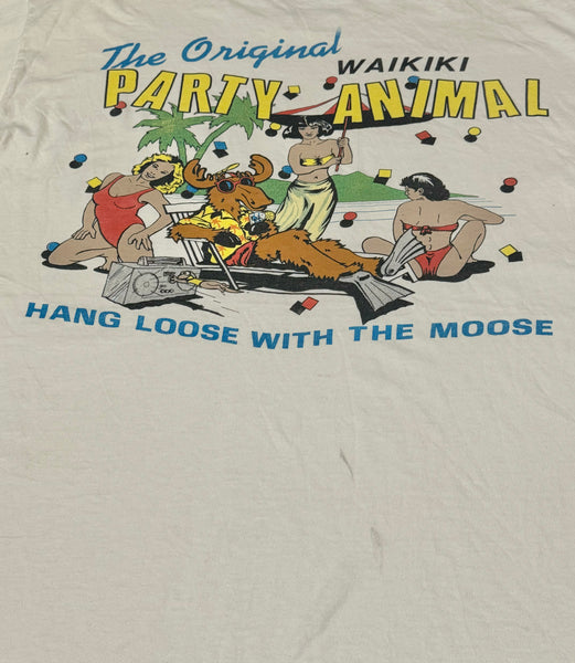 Vintage Moose Mc Guilly Cuddys Pub T-shirt (L/XL)