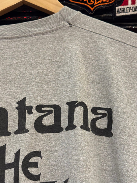 Vintage Grey K.SHE.95 Rock Radio Pig T-shirt (L)