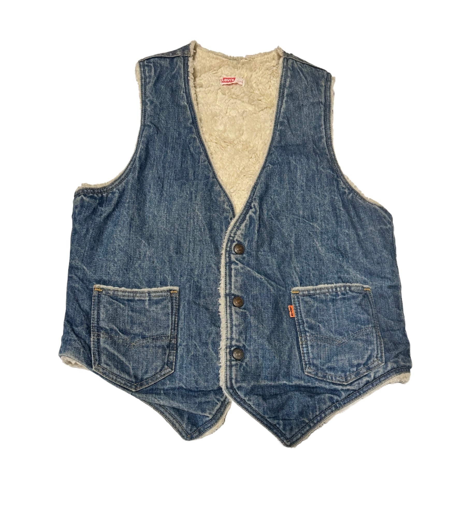 Levis sherpa vest best sale