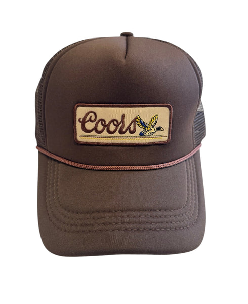 Brown Coors Duck Trucker Hat